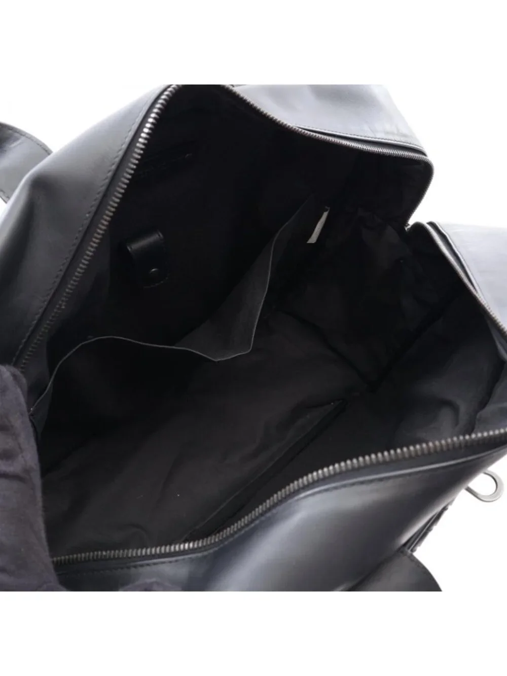 Bottega Veneta Business Intrecciato Black Leather Briefcase